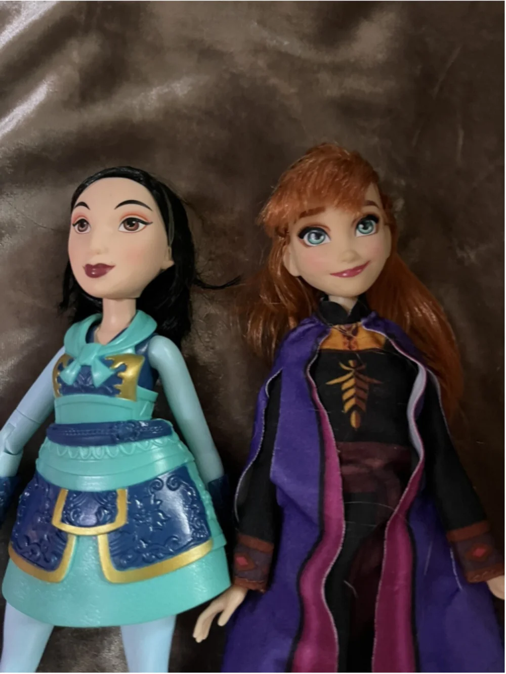 Disney Princess Barbie Dolls Mixed Lot Of 4 Previously Played With &CANOE